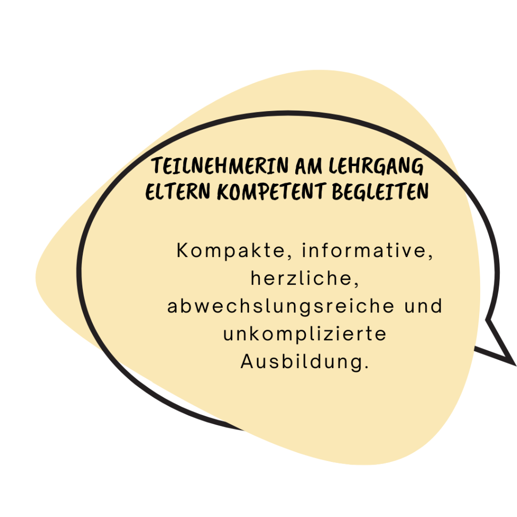 Feedback Sprechblase Teilnehmerin